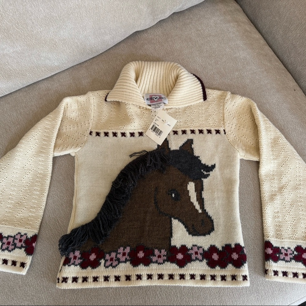Vintage kids sweater, size M